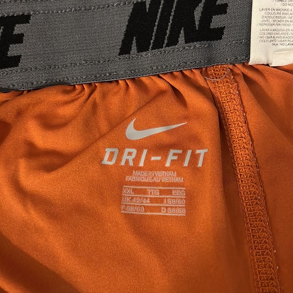 Nike DriFit drawstring shorts Longhorns XXL men’s - Picture 4 of 7